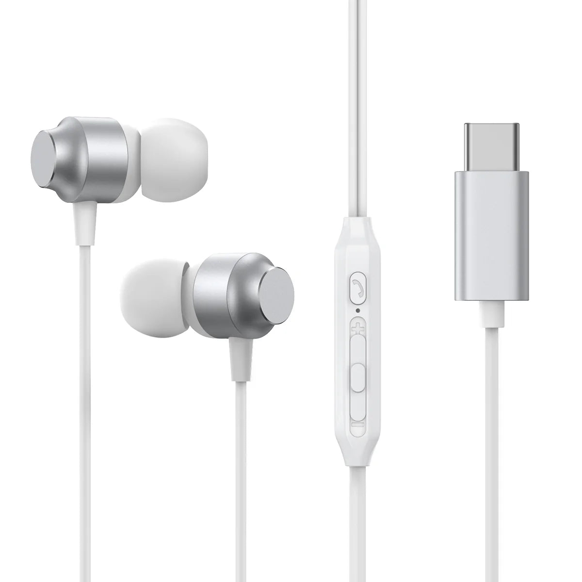 JOYROOM TYPE-C Series In-Ear Metal Wired Earbuds JR-EC06 - Saif Al Najmi Kw